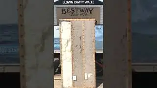 Bestway Insulation's cellulose tubefill dense pack wall insulation.