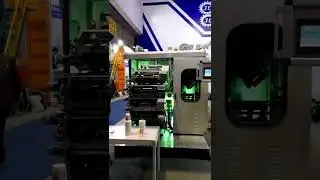 Plastic cup printing machine