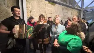 No alto do monte com toda a gente a cantar momento espetacular nos arcos de valdevez (10-03-2024)