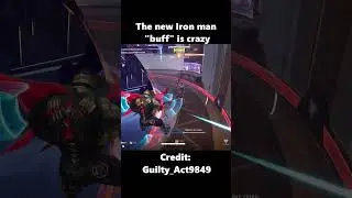 The new Iron man buff is crazy #marvelrivals