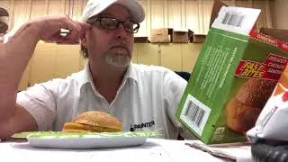 Fast Bites Breaded Chicken Sandwich # The Beer Review Guy