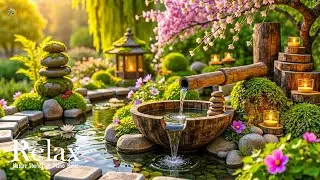 Healing Piano with Gentle Water Sounds 🌿 Relieves Stress, Calm Anxiety & Depression, Deep Sleep