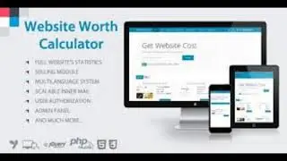 Website value calculation
