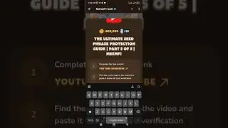 THE ULTIMATE SEED PHRASE PROTECTION GUIDE. PART 5 OF 5. MEEMFI VIDEO CODE TODAY