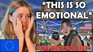 North Koreans Visit an American Farmers Market… Their Reaction Is Heartbreaking