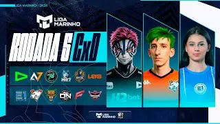 LIGA MARINHO | S3 - RODADA 05 - GRUPOS C e D | TEAM SOLID E1 VIRTUS PRO RUSH ANTI #FREEFIRE