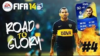 FIFA 14 CZ | TEVEZ ROAD TO GLORY | #4 | Ofenz&iacute;va &scaron;lape!