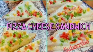 Make this Pizza Cheese Sandwich at home |پیزا چیزز سینڈوچ بنانے کا آسان طریقہ 🥪