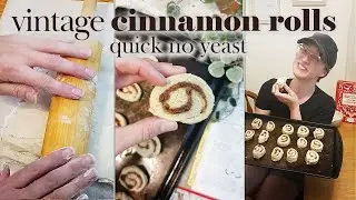 I TESTED a Vintage Cinnamon Roll Recipe!
