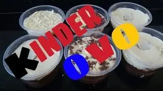 BOLO DE POTE KINDER OVO