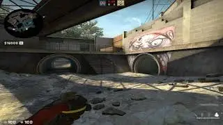 Astralis nade stack (nade 2) - Overpass