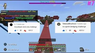 Lifeboat Bedwars Part 7! Doing Challenges (Minecraft Xbox)