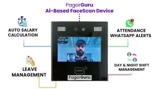 PagarGuru FaceScan Device | Attendance & Payroll ke liye Guru na! | Pagar Guru