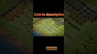 Funny/Troll/Art Base for TH11 TH12 TH13 With Links  part-22  #coc #clashgod #shorts #cocshorts