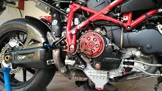ducati 999 EVR slipper clutch (first start after install)...