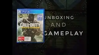 Call of duty Infinite Warfer for ps4 Unboxing and Gameplay