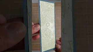 Embossing folder + Embossing en calor #scrapbooking #scrapbook #embossing #embossingfolder #embossed