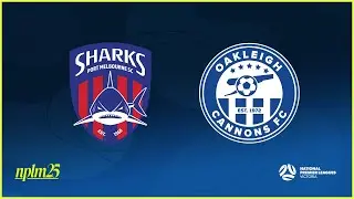 2025 NPLMVIC Round 3: Port Melbourne Sharks SC v Oakleigh Cannons FC