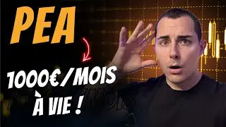 Comment toucher 1000&euro;/mois de DIVIDENDES avec son PEA ?