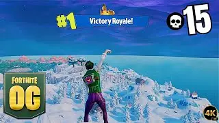 15 Bomb 💣 FORTNITE OG Season 7 Zero build Gameplay Wins | #fortniteog #4k