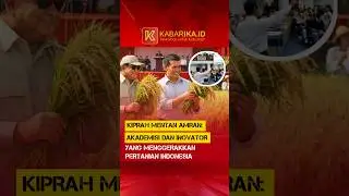 The Role of Minister of Agriculture Amran: An Academic and Innovator Driving Indonesian Agriculture