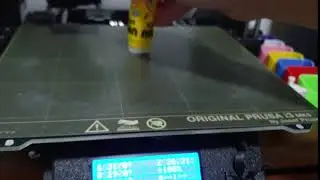 Applying Glue on Prusa i3 Print Bed
