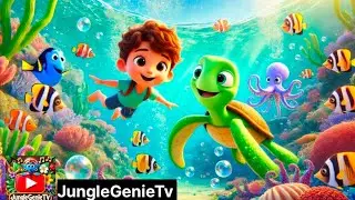 Baby&rsquo;s Magical Bath Time with Cute Sea Animals 🐬🛁 | 3D Kids Animation