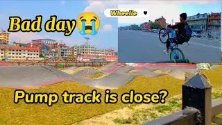 Bad day😭//long Ride Going to pump track gone wrong😓//sryy for late videos guyz//support me