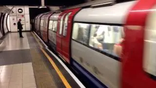Alstom 1995 Stock arriving Charing Cross Station