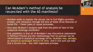 Little Analytical sociology and contentious politics