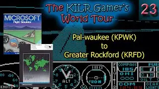 (Tandy) MS Flight Simulator 2: Pal-waukee (KPWK) to Greater Rockford (KRFD) || Rock Touch n Go!