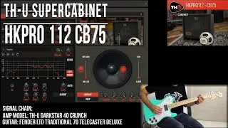 TH-U SuperCabinet | HKPro 112 CB75 (Hughes & Kettner TS 112 PRO + Celestion Creamback G12H75)