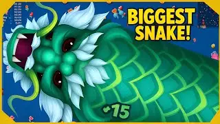 Worms Zone.io Biggest Snake Ever 🐍 | Epic High Score Gameplay | Snake Game 2025 | Shokiya Gamer