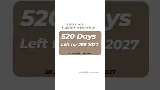 it's your choice 📚 #exam #jeebatch #engineeringentranceexam #jee #countdown #jeeexamprep