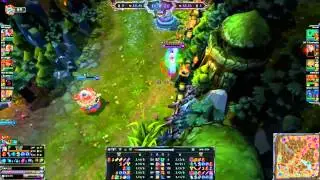 PoohManDu Ahri Control, Ult+Q+Flash(푸만두 아리 궁+구슬+점멸 컨트롤 ㄷㄷ)