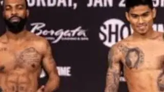 Gray Russell &Mark Magsayo live Boxing match