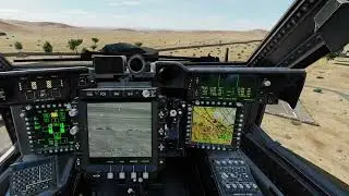 DCS APACHE  prueba de alcance de misiles