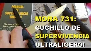 Mora 731 Allround: FANTASTICO cuchillo de SUPERVIVENCIA Ultraligero!