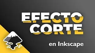 Efecto corte de texto en Inkscape