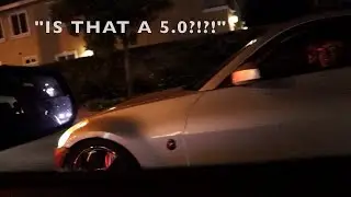 350Z MISTAKES MY ROUSH RS FOR A 5.0!!