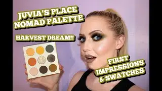 JUVIA'S PLACE NOMAD PALETTE | FIRST IMPRESSIONS & SWATCHES