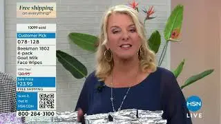 Beekman 1802 Fresh Air 4pack Face Wipes
