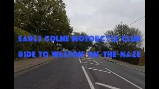 SuperCub ride to Walton with Earls Colne MC