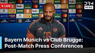 LIVE: Bayern Coach & Club Brugge Manager Speak After CL Match | AC1N