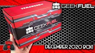 What's inside the December 2020 Geekfuel Subscription Box? | Video Unboxing