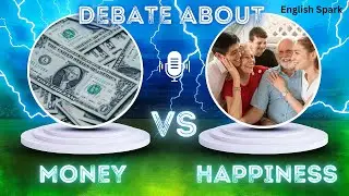 Can Money truly buy a happiness 💸|| Money Vs Happiness English Debate ||Which one is most needed..?