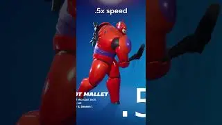 Baymax's pickaxe has a suprising feature #fortnite
