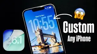 iOS 26.1 Custom Outline Features LockScreen iPhone - Enable Now any iPhone