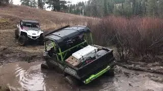Sawmill Canyon Idaho - Found the Mud