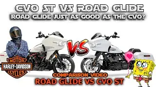 Road Glide CVO ST и Road Glide Standard — сравнение